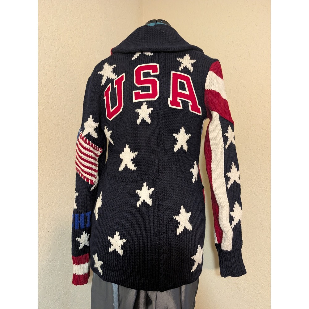 Ralph Lauren Team USA Sochi Olympics 2014 Opening Ceremony Cardigan Small - Picture 2 of 6